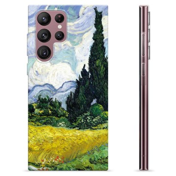 Samsung Galaxy S22 Ultra 5G TPU Cover - Cypres Træer