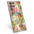 Samsung Galaxy S22 Ultra 5G TPU Cover - Lyserøde Blomster