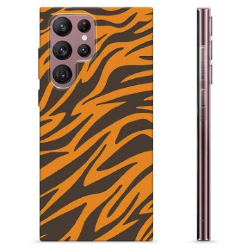 Samsung Galaxy S22 Ultra 5G TPU Cover - Tiger