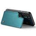 Samsung Galaxy S22+ 5G Caseme C22-etui RFID-kortpung - Grøn