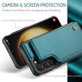 Samsung Galaxy S22+ 5G Caseme C22-etui RFID-kortpung - Grøn