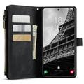 Samsung Galaxy S23 5G Caseme 2-i-1 Multifunktionel Pung - Sort