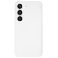 Samsung Galaxy S23 5G Gummibelagt Plastik Cover - Hvid