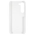 Samsung Galaxy S23 5G Gummibelagt Plastik Cover - Hvid