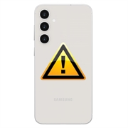 Samsung Galaxy S23 FE Bag Cover Reparation - Cremefarvet