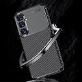 Samsung Galaxy S23 FE Beetle Karbonfiber TPU Cover - Sort