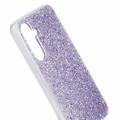 Samsung Galaxy S23 FE Glitter Flakes TPU Cover - Lilla