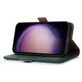 Samsung Galaxy S23 FE Læderpung med RFID - Grøn