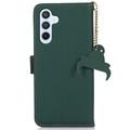 Samsung Galaxy S23 FE Læderpung med RFID - Grøn