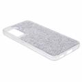 Samsung Galaxy S23 Glitter Flakes TPU Cover - Sølv