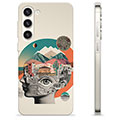 Samsung Galaxy S23+ 5G TPU Cover - Abstrakt Collage