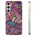 Samsung Galaxy S23+ 5G TPU Cover - Abstrakte Blomster