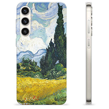 Samsung Galaxy S23+ 5G TPU Cover - Cypres Træer