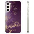 Samsung Galaxy S23+ 5G TPU Cover - Gylden Plomme