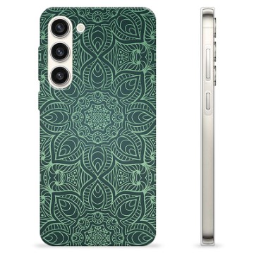 Samsung Galaxy S23+ 5G TPU Cover - Grøn Mandala