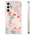 Samsung Galaxy S23+ 5G TPU Cover - Vandfarveblomster