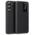 Samsung Galaxy S23 Smart Clear View Flip etui med kortplads