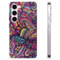 Samsung Galaxy S23 5G TPU Cover - Abstrakte Blomster