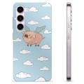 Samsung Galaxy S23 5G TPU Cover - Flyvende Gris