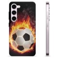 Samsung Galaxy S23 5G TPU Cover - Fodbold Flamme