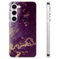 Samsung Galaxy S23 5G TPU Cover - Gylden Plomme