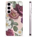 Samsung Galaxy S23 5G TPU Cover - Romantiske Blomster
