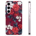 Samsung Galaxy S23 5G TPU Cover - Vintage Blomster