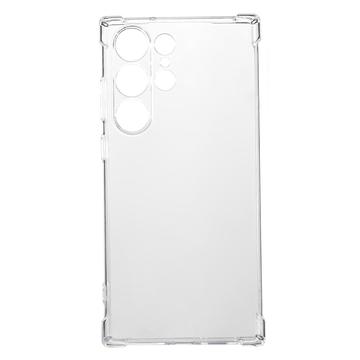 Samsung Galaxy S23 Ultra 5G Stødsikkert TPU Cover - Gennemsigtig