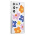 Samsung Galaxy S23 Ultra Fashion TPU Cover - farverige blomster