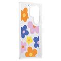 Samsung Galaxy S23 Ultra Fashion TPU Cover - farverige blomster