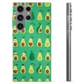 Samsung Galaxy S23 Ultra 5G TPU Cover - Avocadomønster