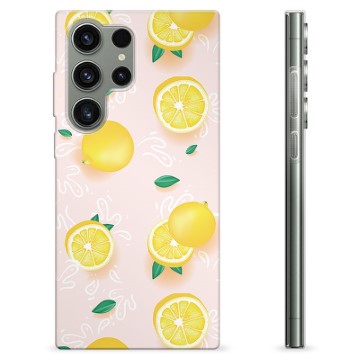 Samsung Galaxy S23 Ultra 5G TPU Cover - Citron Mønster
