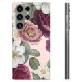 Samsung Galaxy S23 Ultra 5G TPU Cover - Romantiske Blomster