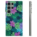 Samsung Galaxy S23 Ultra 5G TPU Cover - Tropiske Blomster