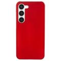 Samsung Galaxy S23+ 5G Gummibelagt Plastik Cover - Rød