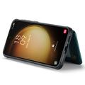 Samsung Galaxy S23+ 5G Caseme C22-etui RFID-kortpung - Grøn