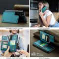 Samsung Galaxy S23+ 5G Caseme C22-etui RFID-kortpung - Grøn