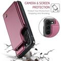 Samsung Galaxy S23+ 5G Caseme C22-etui RFID-kortpung - Rød