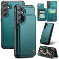 Samsung Galaxy S24 Caseme C22 Cover RFID-kortpung - Grøn