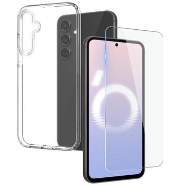 Samsung Galaxy S24 FE Northjo 2-i-1 Beskyttelsessæt - Klar