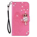 Samsung Galaxy S24 FE Ugle Rhinsten Pung - Hot Pink