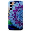 Samsung Galaxy S24 FE Stilfuld Ultra-Slim TPU Cover - Mandala blomst