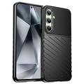 Samsung Galaxy S24 FE Thunder Series TPU Cover - Sort
