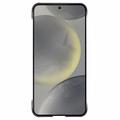 Samsung Galaxy S24 Plastik Cover Uden Sider - Sort
