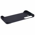 Samsung Galaxy S24 Plastik Cover Uden Sider - Sort