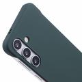 Samsung Galaxy S24 Plastik Cover Uden Sider - Mørkegrøn