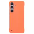 Samsung Galaxy S24 Plastik Cover Uden Sider - Orange