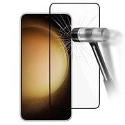 Samsung Galaxy S24 Skærmbeskyttelse Hærdet Glas - 9H - Full Fit - Sort Kant