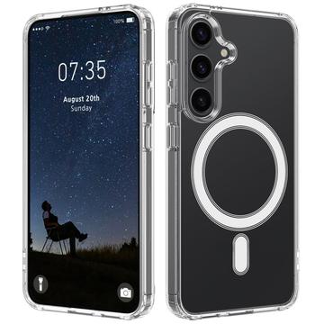 Samsung Galaxy S24 Hybrid Cover - MagSafe Kompatibel - Gennemsigtig