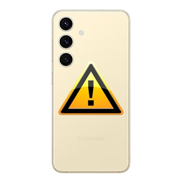 Samsung Galaxy S24+ Bag Cover Reparation - Gul